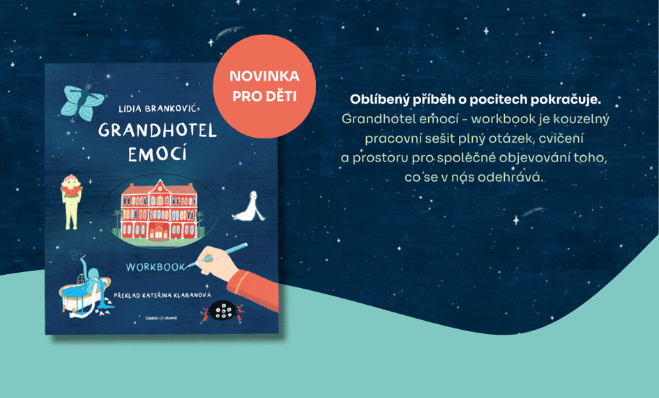 Wokbook Grandhotel emocí nově v prodeji