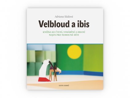 CD kniha Velbloud a ibis obalka celni pohled 3D