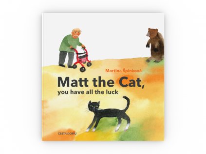 CD kniha Matt the cat obalka celni pohled 3D