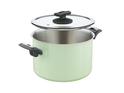 Hrnec COMFORT GREEN s poklicí, průměr 22 cm, objem 5.5 l