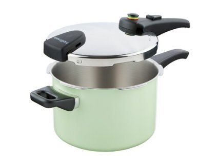 Tlakový hrnec COMFORT GREEN s BIO ventilem, průměr 22 cm, objem 6.0 l