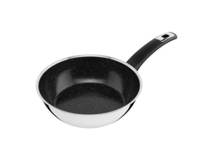 Pánev CERAMMAX PRO COMFORT, průměr 22 cm, objem 2.1 l, černý GRANIT