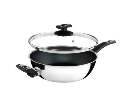 Pánev FLONAX COMFORT, s rukojetí, s poklicí, průměr 26cm, objem 3.4 l