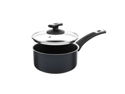 Rendlík comfort black 18 cm 2l rukojeť