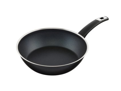 Wok pánev comfort black 26 cm 3 4l