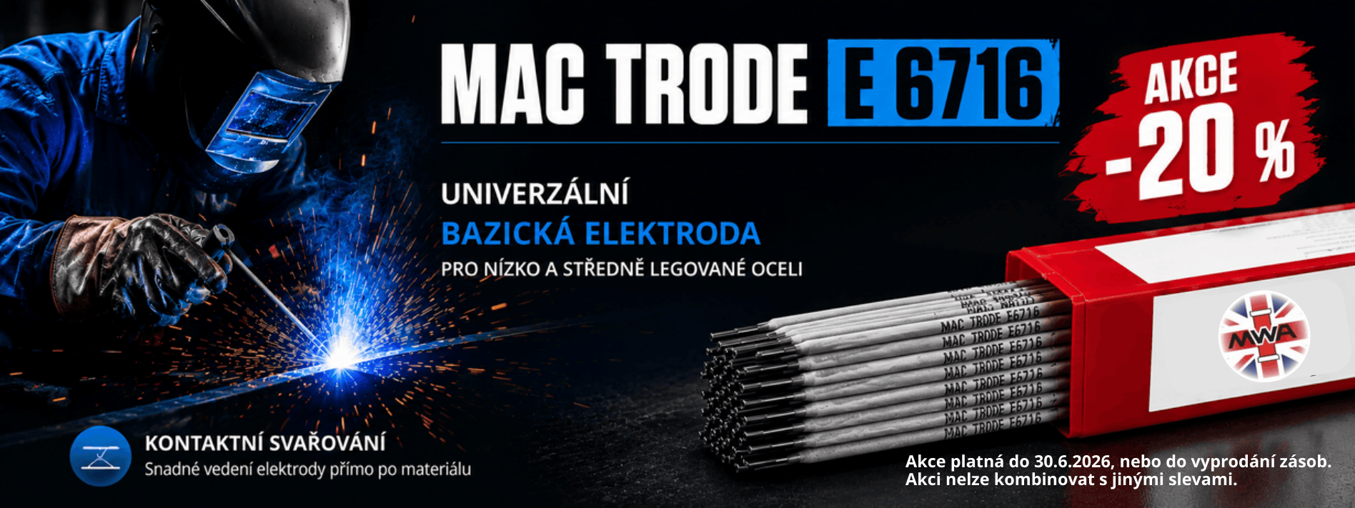 Akce 6716 CHEM-WELD elektrody