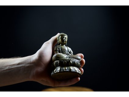 Buddha 在卑微的宝座上, 19. století - Prodáno