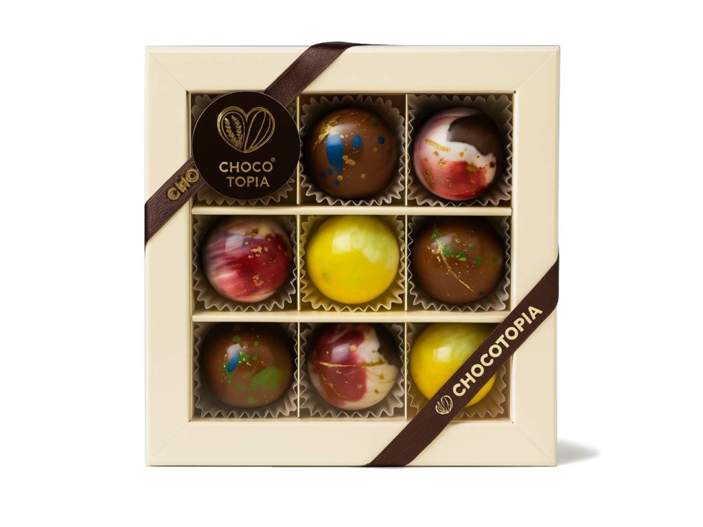 Pralinky chocotopia 9ks