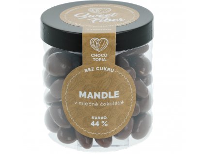 Mandle v čokoládě Sweet Fiber 160g