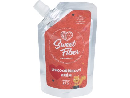 17% lískoořechový krém Sweet Fiber 150g