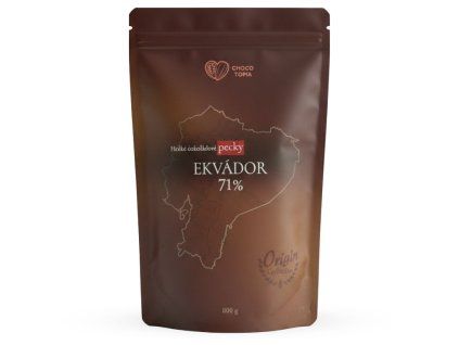 Hořké čokoládové pecky 71% Ecuador 800g