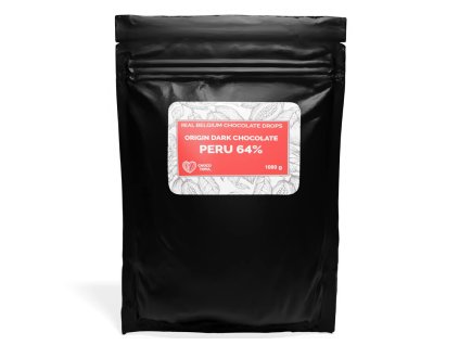Hořké čokoládové pecky 64% Peru 1000g (2)