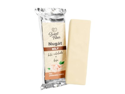 Nugát bílý s kešu Sweet Fiber (1)
