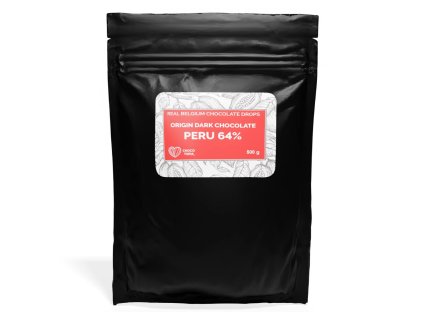 Hořké čokoládové pecky 64% Peru 500g (2)