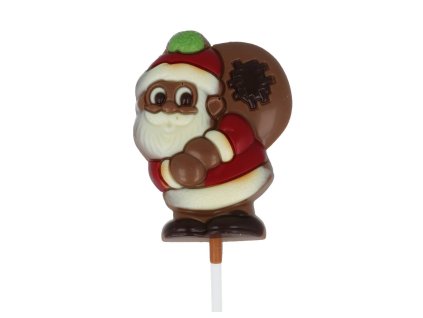 Čokoládové lízátko Santa (1)