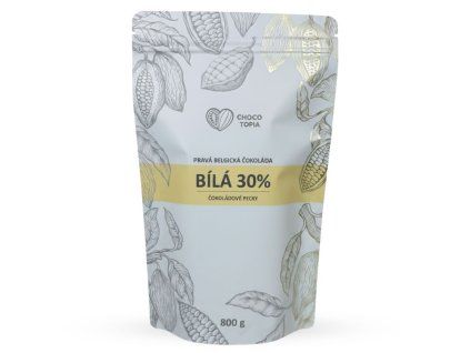 Bílé čokoládové pecky 30% 800g