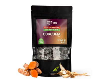 curcuma sweet fiber dark chocolate