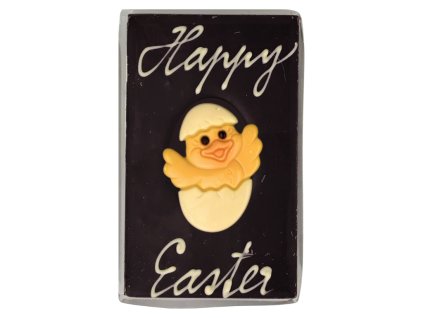 Hořká čokoládová tabulka Happy Easter – Chick