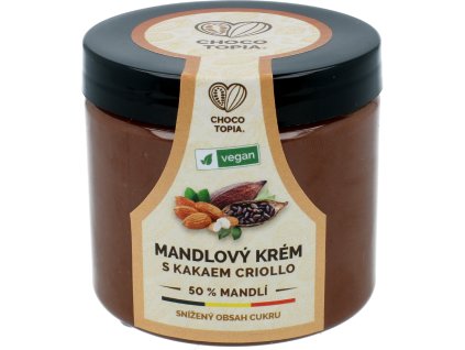 50% mandlový krém Chocotopia