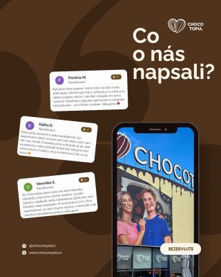 Vaše slova pro nás znamenají opravdu hodně. 🤎🍫 Každé zpětné vazby si velmi vážíme – pomáhá nám růst, zlepšovat se a dělat...