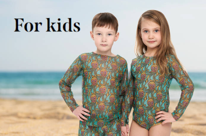 Smart swimsuite for kids