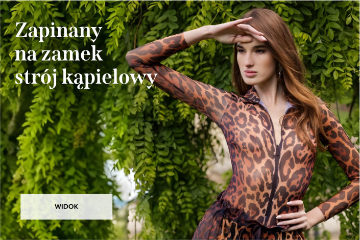 Zapinany na zamek inteligentny strój kąpielowy
