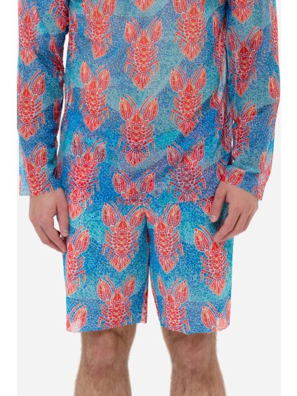 Chytré plavky pánské bermudy Lobster pattern