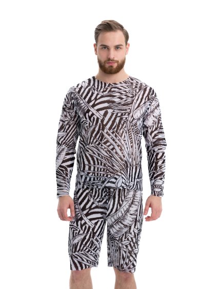 Chytré plavky pánské triko Fake zebra