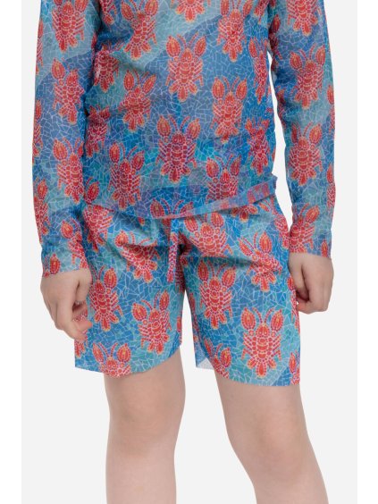Chytré plavky dětské šortky Lobster pattern