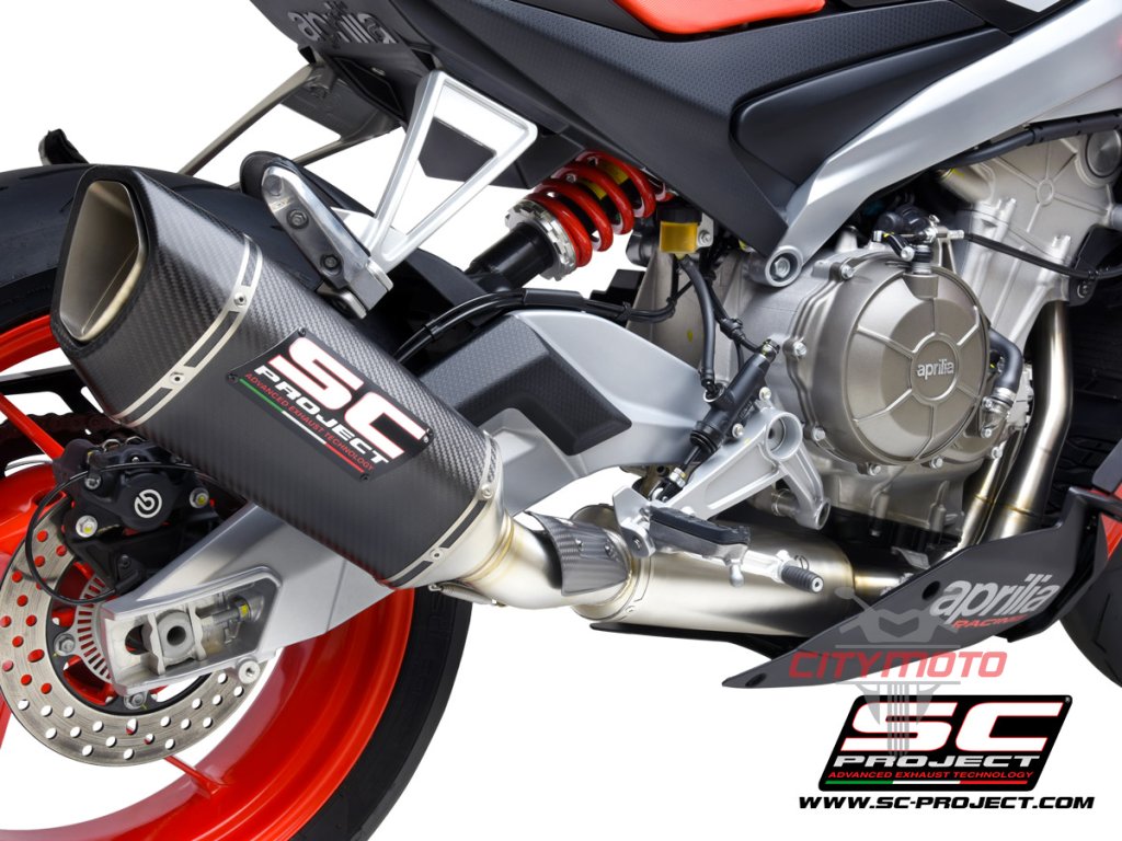 Aprilia Tuono660 my2021 Completo Omologato SC1R Carbonio Dettaglio