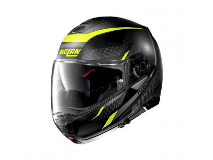 Moto helma Nolan N100-5 Lumiére N-Com Flat Black 37