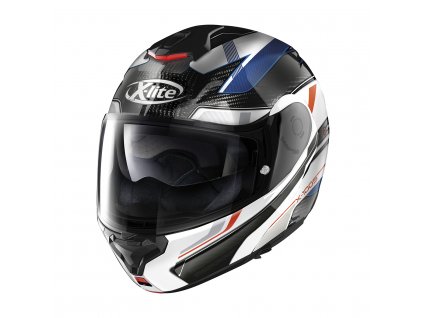 Moto helma X-Lite X-1005 Ultra Carbon Powertrain N-Com Carbon 41