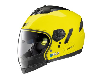 Moto helma Grex G4.2 PRO Kinetic N-Com Led Yellow 26