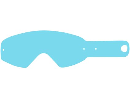 Strhávací slídy plexi pro brýle OAKLEY řady O2, Q-TECH (10 vrstev v balení, čiré)
