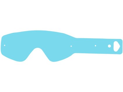 Strhávací slídy plexi pro brýle O´NEAL řady B2, Q-TECH (10 vrstev v balení, čiré)