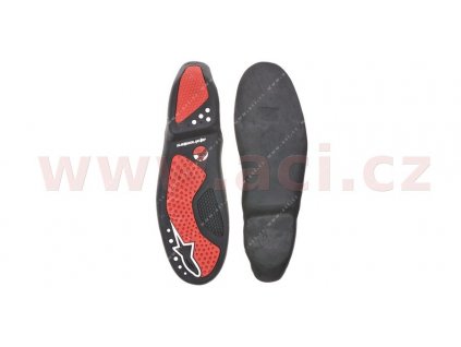 Podrážky pro boty SMX 5/SMX 1, ALPINESTARS (černé/červené, pár)