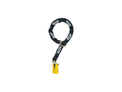 Řetěz + zámek na kotoučovou brzdu s alarmem Granit Detecto XPlus (délka 120 cm, tloušťka 12 mm, třmen 13 mm), ABUS