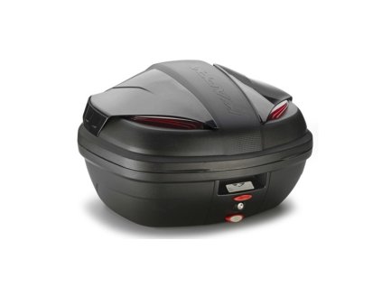 MONOLOCK TopCase - 47l, KAPPA (černý, červené odrazky, kompozit)