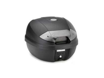 MONOLOCK TopCase - 30 L, KAPPA (černý, kouřová odrazka, vč. plotny K628)