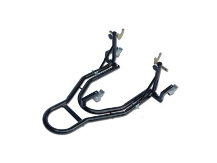 Pojízdný stojan na motocykl zadní, Q-TECH (černý)