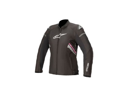 Bunda STELLA T-GP PLUS R 3, ALPINESTARS, dámská (černá/bílá/růžová) 2023