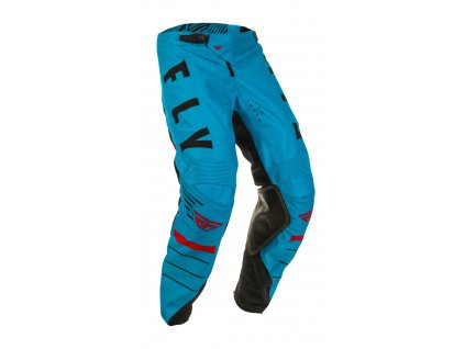 Kalhoty KINETIC K120, FLY RACING (modrá/černá/červená)