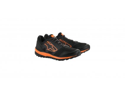 Boty META TRAIL SHOES, ALPINESTARS (černá/oranžová)