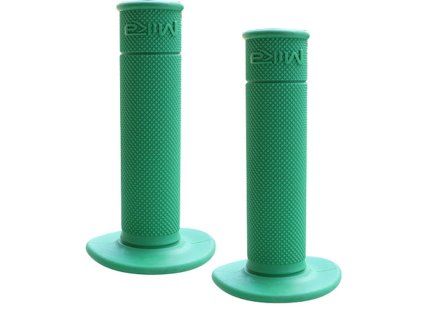 Gripy motokrosové "50/50 WAFFLE GRIPS" (soft), MIKA (zelená)