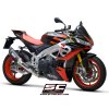 Aprilia TuonoV4 Factory my2021 SC1R Carbonio 250mm conValvola 3 4Anteriore