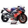 Aprilia RS660 my2021 Completo Inox Racing SC1R Carbonio 3 4Anteriore