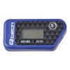 Měřič motohodin bezdrátový s nulovatelným počítadlem, Q-TECH (modrý)