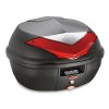 K355N MONOLOCK topcase, KAPPA (35L, černý nelakovaný + červená odrazka)