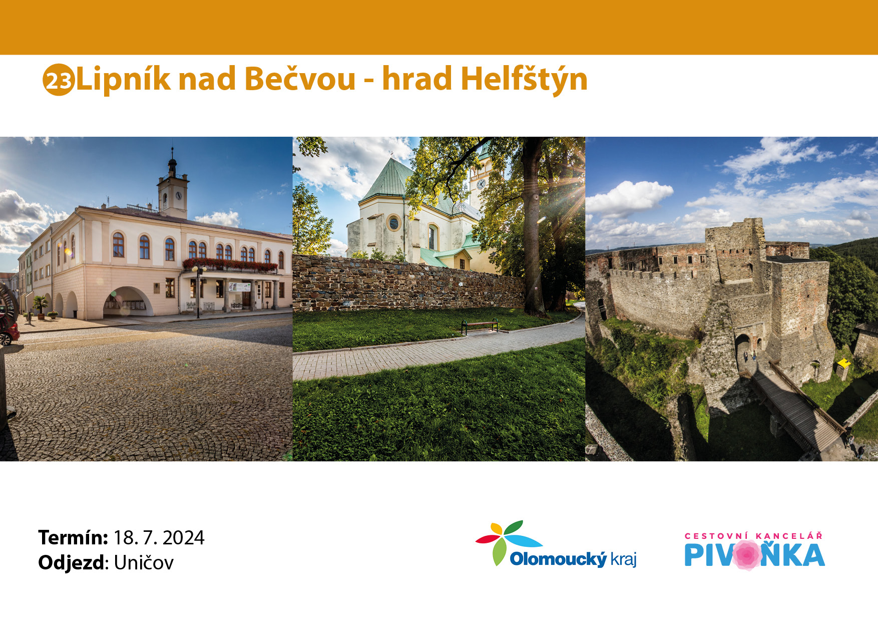 Lipník nad Bečvou a Hrad Helfštýn