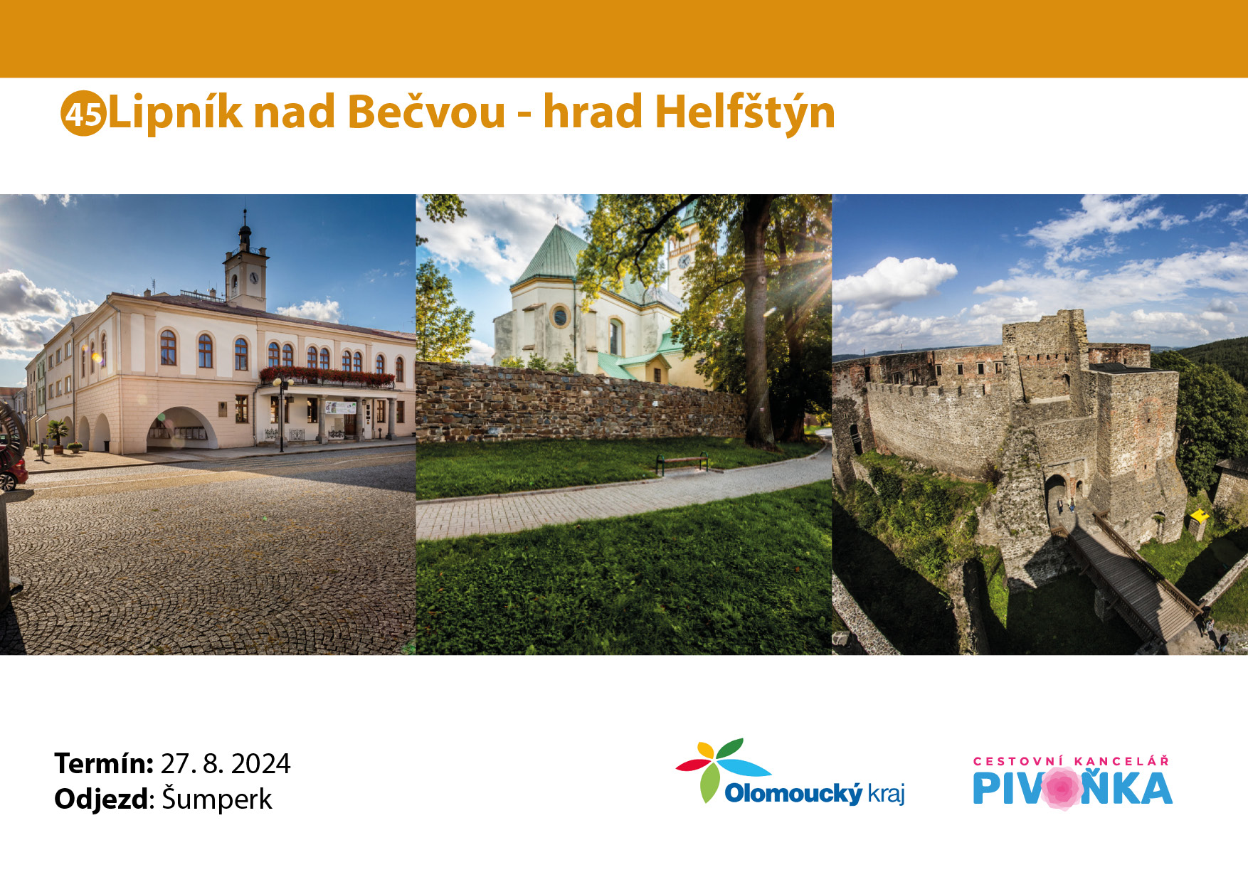Lipník nad Bečvou a hrad Helfštýn